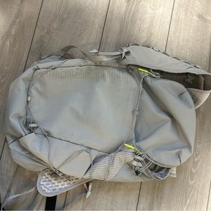 Lululemon Active Backpack 14L - Seal Grey/Highlight Yellow NWOT